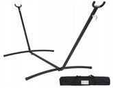 Cadru pentru hamac metal 260-107-100 cm ma-im 150 de kg 6 nivele de inaltime